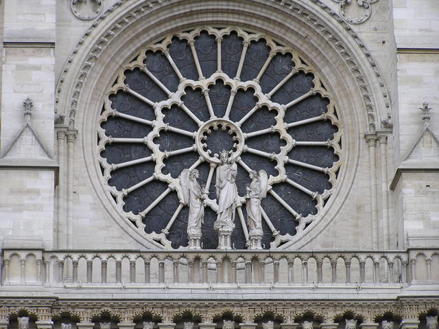 The "Heart" of the Front Facade of ND