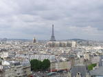 View from the top of Notre Dame