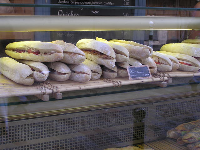 Typical Boulangerie Fare