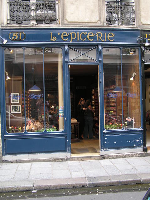 Very Cool gourmet shop on Rue Saint Louis - same street as our hotel