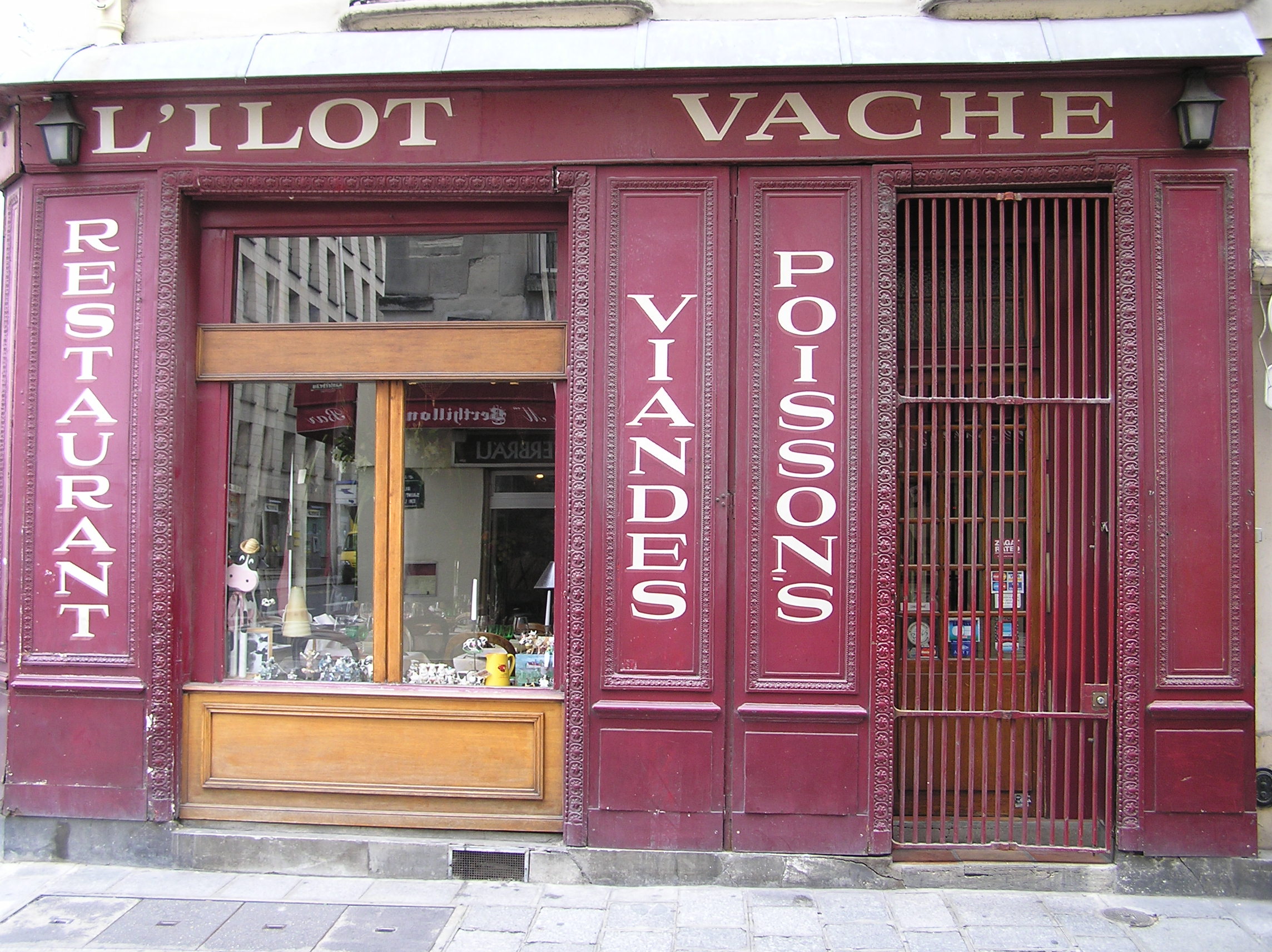 Our FAVORITE restaurant! Again, on Rue St Louis