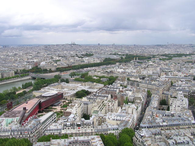 City shot from the tower