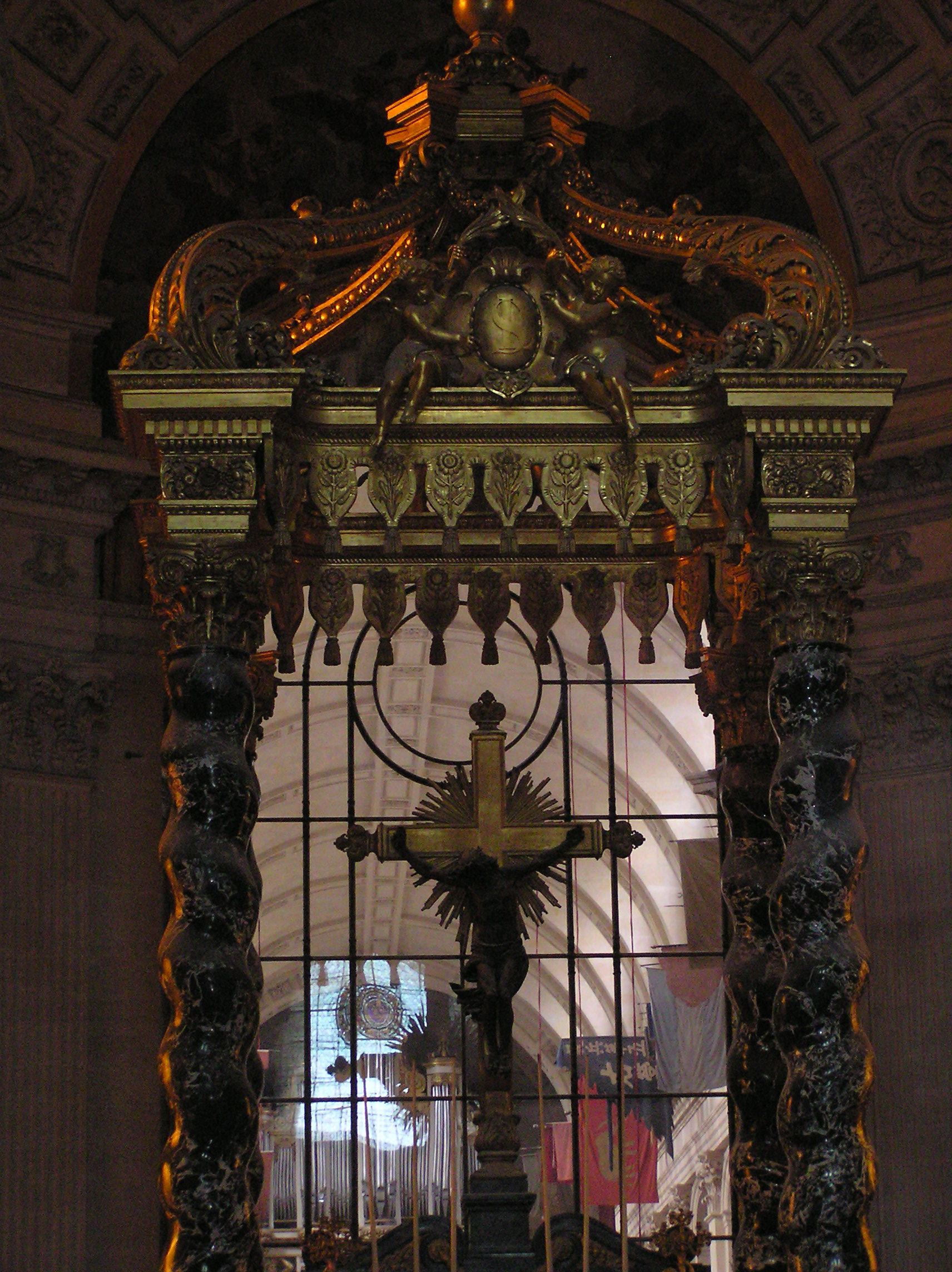 The chapel in Napoleon's Tomb