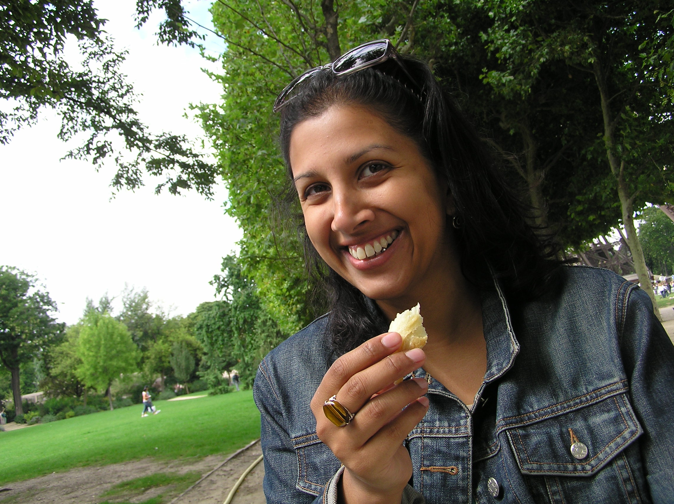 Nita picnicking