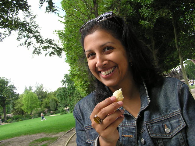 Nita picnicking