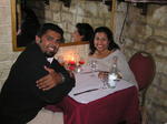Dinner at a fun Morroccan place