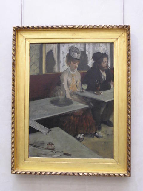 Degas - In a  cafe