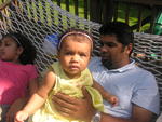 She gets that face from her dad
