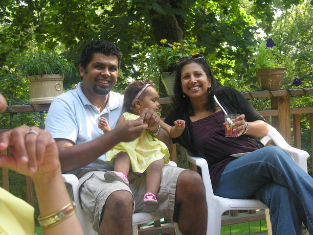 Dad, Kayla, Mom