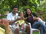 Dad, Kayla, Mom