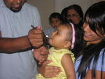 Daddy Feeds Kayla