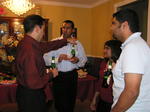 Nehal in deep conversation