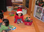 Maya's ready for her gifts