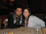 Manish and Nita at Suenos