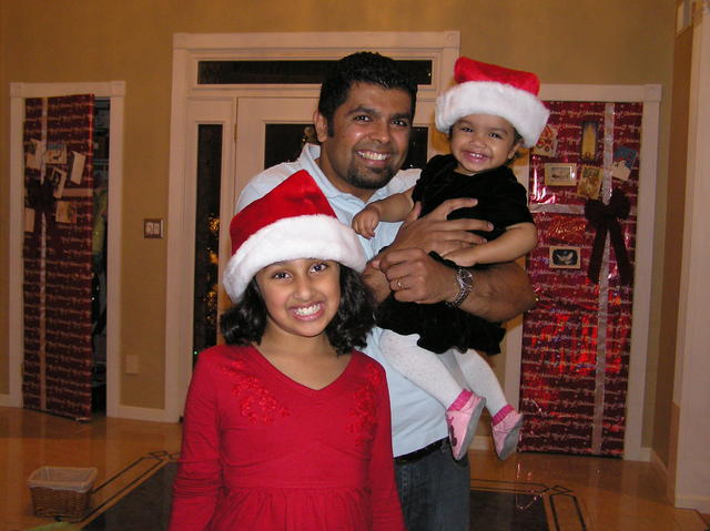 Daddy and his girls