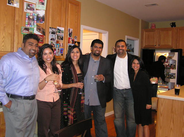 Sunny, Tina, Kalpana, Manish, Chirag, and Sejal