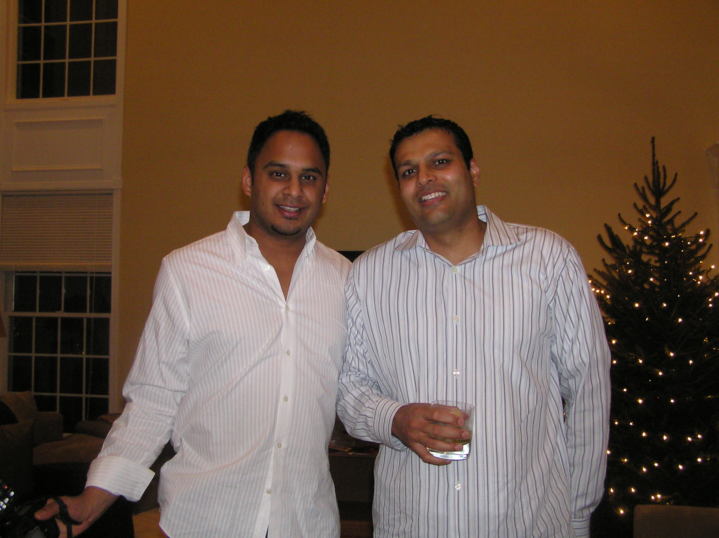 Suj and Sam ready to bring in the new year!