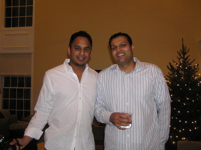 Suj and Sam ready to bring in the new year!