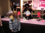 Sam watching "Samantha" get her hair done