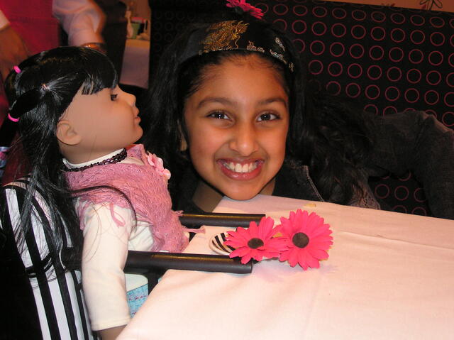 Maya and MaKayla in their seats