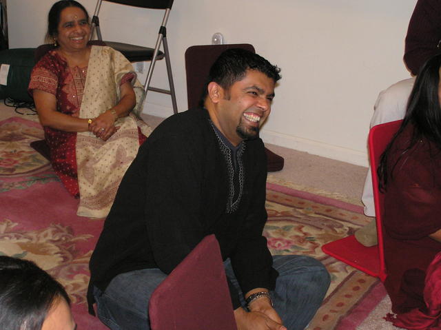 Manish thinks something is funny