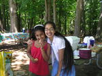 Maya with her chip again - and Chandni foi!