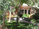 A neighboring "bungalow" in the midst of olive trees
