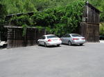 The outside of Davis Bynum (and 2 cars)