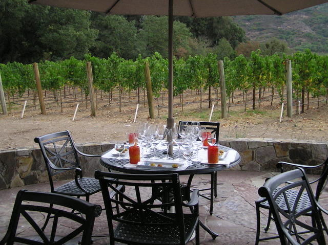 Every winery needs a nice otdoor tasting area