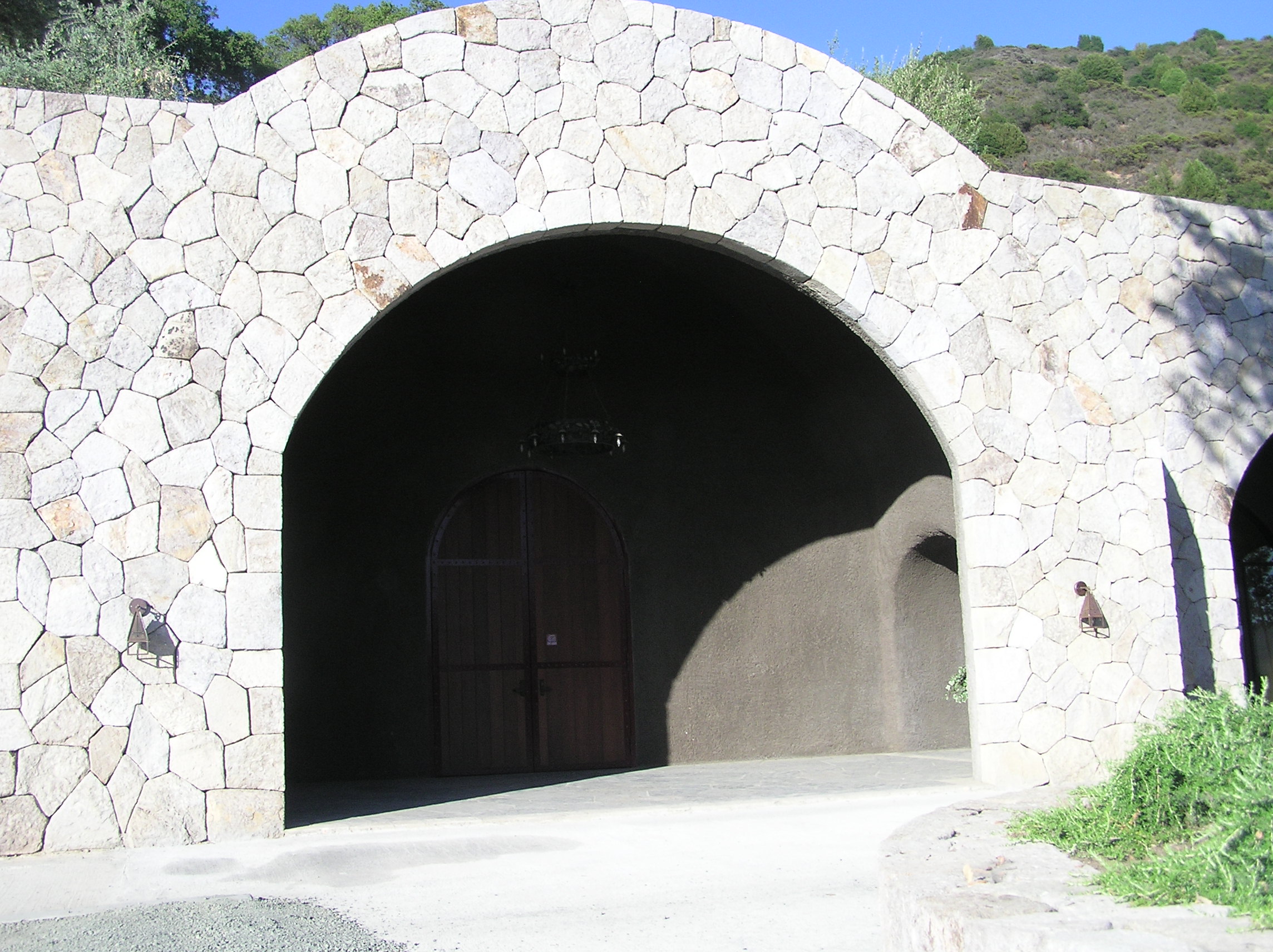 Another archway - entrance to the cave.