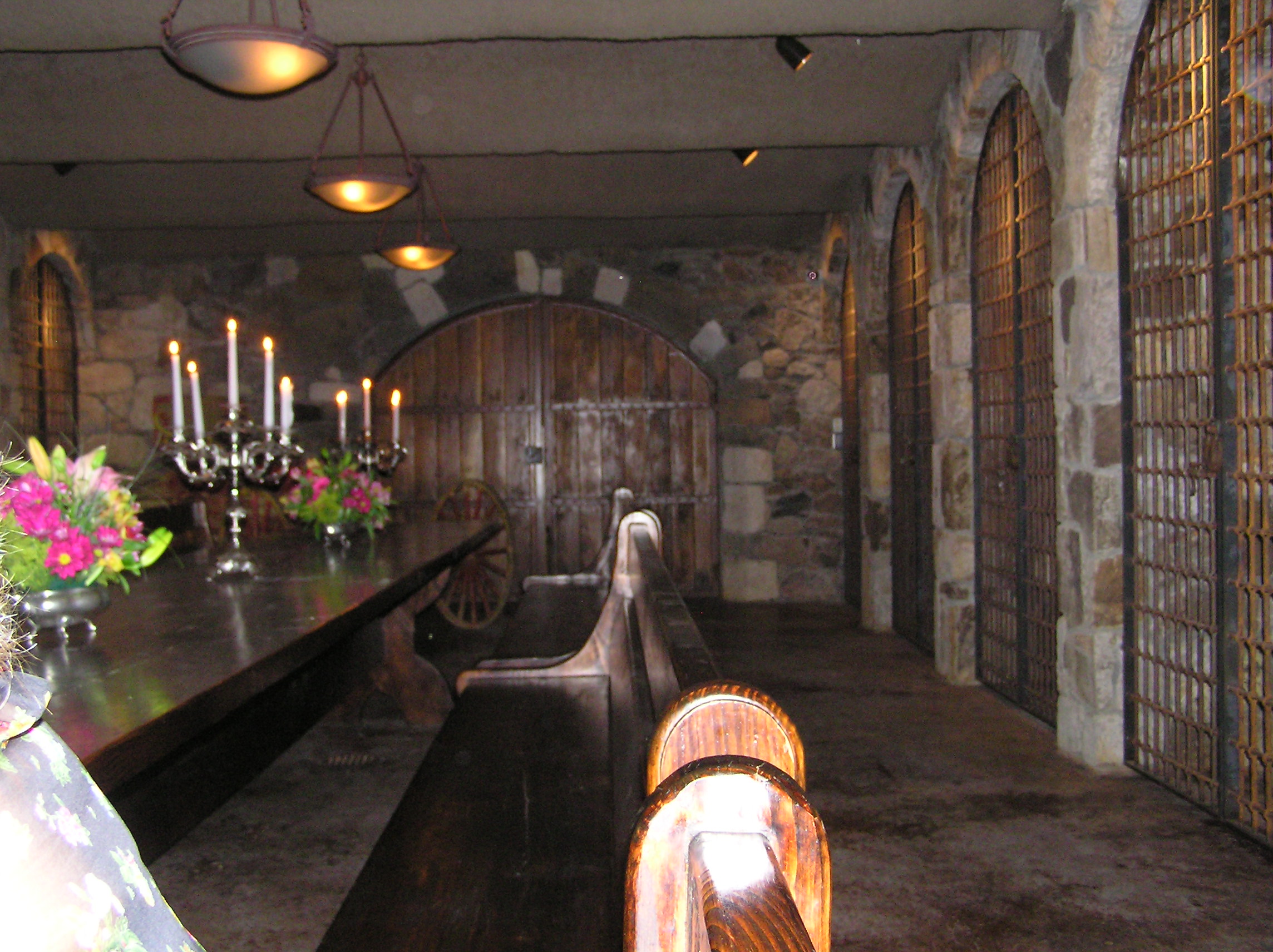 The other side of the cellar